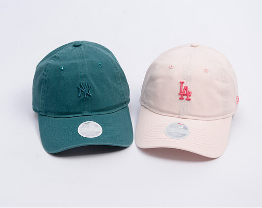 Dámská Kšiltovka New Era - MLB Washed Mini 9TWENTY - LA Dodgers - Blush Pink
