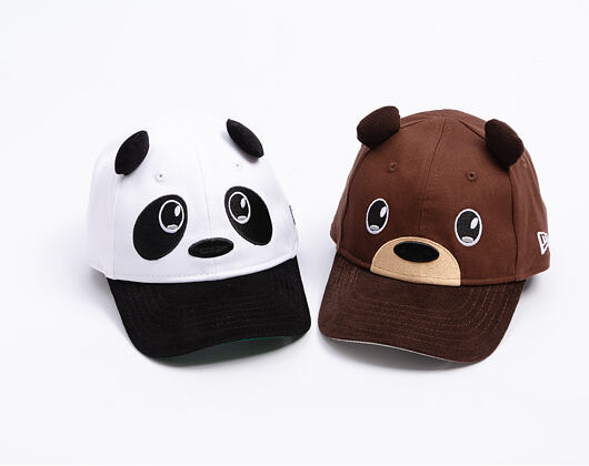 Dětská Kšiltovka New Era - Branded Cord Ears 9FORTY - Chestnut Brown