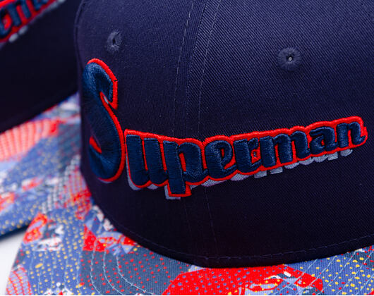 Dětská Kšiltovka New Era - Warner Bros DC Universe 9FIFTY - Superman - Navy
