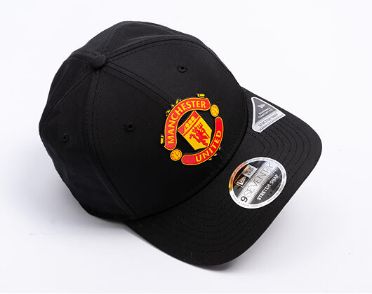 Kšiltovka New Era -  Patch 9SEVENTY Stretch-Snap - Manchester United FC - Black