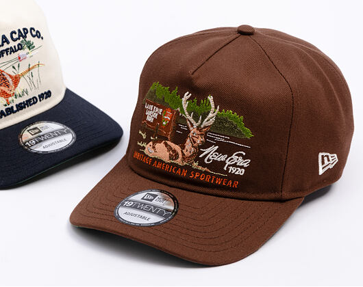 Kšiltovka New Era - Branded Outdoor Graphic 19TWENTY - Chestnut Brown