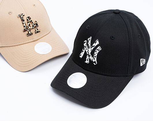 Dámská Kšiltovka New Era - MLB Animal Infill 9FORTY - NY Yankees - Black