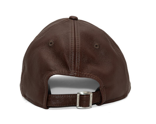 Kšiltovka New Era - MLB IMAGE DROP - Leather 9FORTY M-CROWN - NY Yankees - Brown