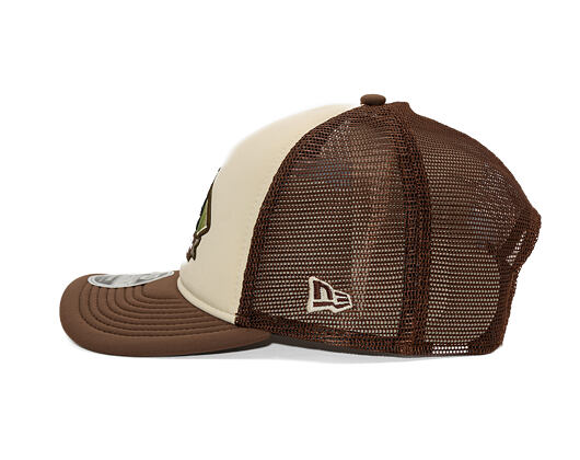 Kšiltovka New Era - Branded Graphic 9FORTY M-CROWN Trucker - Cream