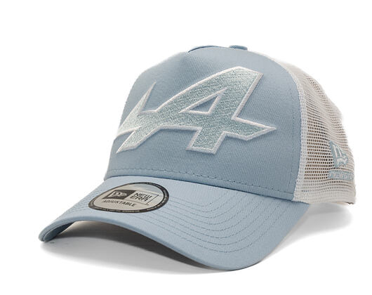 Kšiltovka New Era - F1 Seasonal 9FORTY Trucker - Alpine Racing - Sky Blue