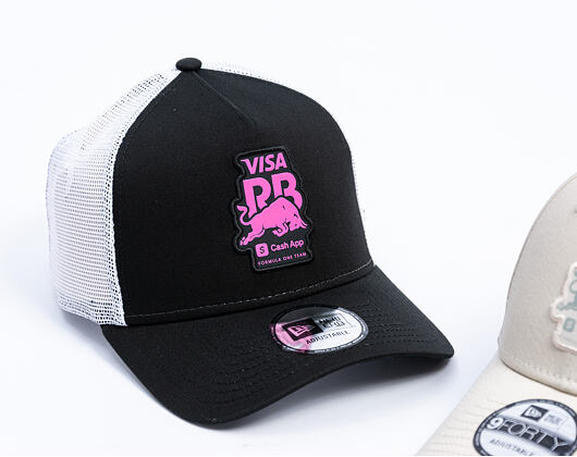 Kšiltovka New Era - F1 Seasonal 9FORTY Trucker - Visa Cash App Racing Bulls - Black