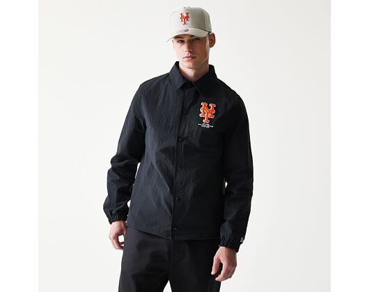 Bunda New Era - MLB Coaches Jacket - NY Mets - Black