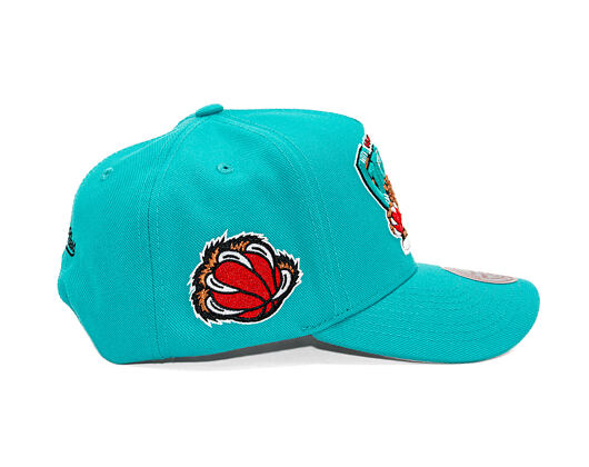 Kšiltovka Mitchell & Ness - Vancouver Grizzlies - Double Clutch Pro Snapback Hwc - Teal