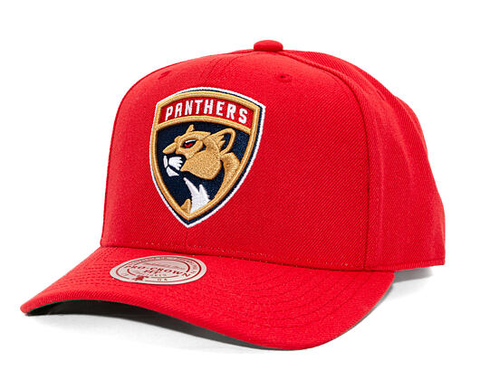Kšiltovka Mitchell & Ness - Florida Panthers - Team Ground 2.0 Pro Snapback - Red