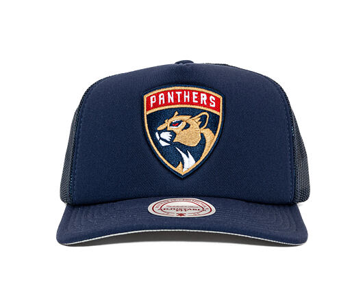 Kšiltovka Mitchell & Ness - Florida Panthers - Evergreen Trucker - Navy