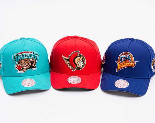 Kšiltovka Mitchell & Ness - Vancouver Grizzlies - Double Clutch Pro Snapback Hwc - Teal