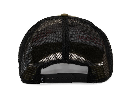 Kšiltovka Oakley - Trucker Ellipse Hat - Army Green