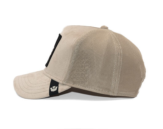 Kšiltovka Goorin - Velour Doberman - Biscuit