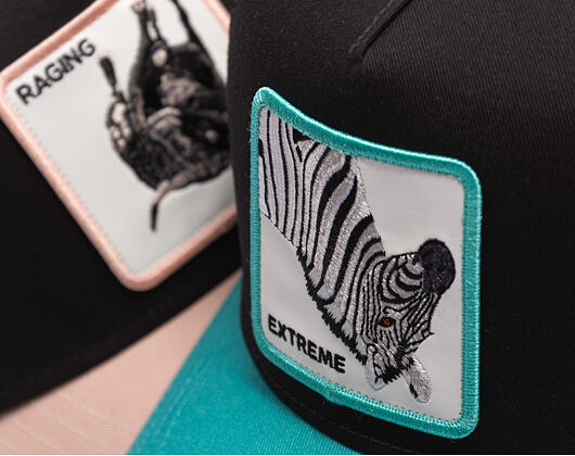 Kšiltovka Goorin - Upside Zebra - Void / Luminous