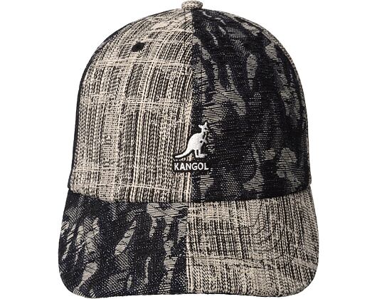 Kšiltovka Kangol - TRENDS PACK - Denim Mashup Baseball - Black Topstitch