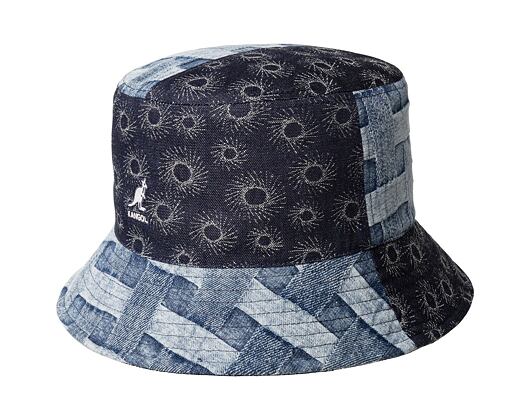 Klobouk Kangol - TRENDS PACK - Denim Mashup Bucket - Blue Picnic