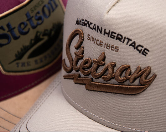 Kšiltovka Stetson - Trucker Cap - American Heritage Classic - 76