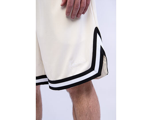 Kraťasy Karl Kani - Small Signature Essential Mesh off white