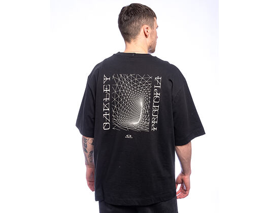 Triko Oakley - Reserve Momento Protopia Tee - Pitch Black