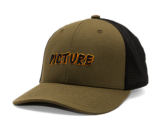 Kšiltovka Picture - Kuldo Trucker - Tobacco