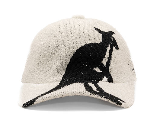 Kšiltovka Kangol - Retro Bermuda Big Kroo Spacecap - White