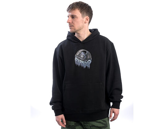 Mikina Rip N Dip - Out Of Time Hoodie (Black Wash)