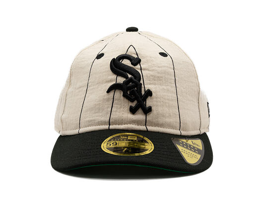 Kšiltovka New Era - MLB Retro Linen Pinstripe 59FIFTY Retro Crown - Chicago White Sox - Team Color