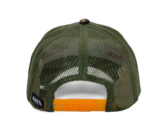 Kšiltovka Von Dutch - Trucker - Electric Road Green Camo