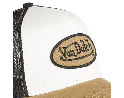 Kšiltovka Von Dutch - Trucker - Classic Logo Grey/White