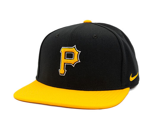 Kšiltovka Nike - Dri-Fit Pro - Pittsburgh Pirates - Black 00A/Sundown 79Q