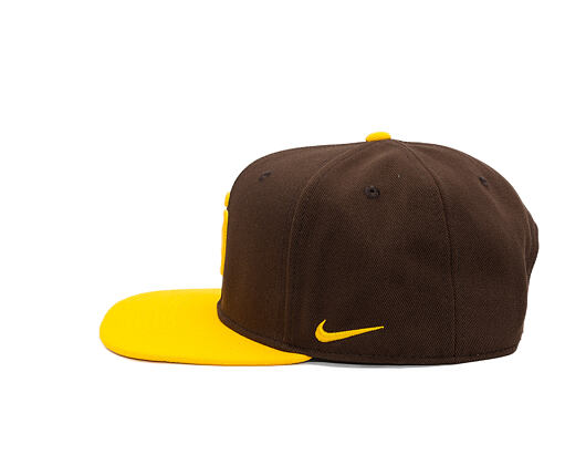 Kšiltovka Nike - Dri-Fit Pro - San Diego Padres - Dark Cinder 20Q/Amarillo 78H
