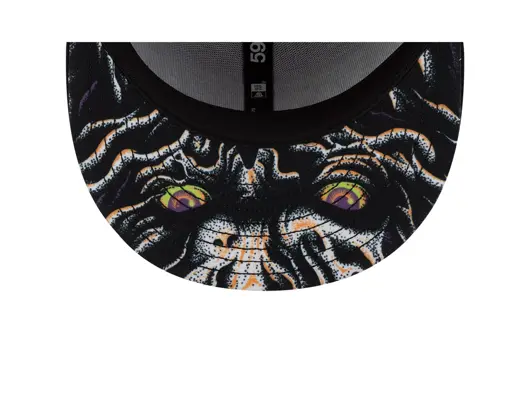 Kšiltovka New Era - All Over Vines 59FIFTY - Stranger Things - Black