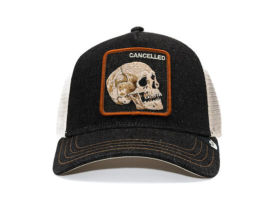 Kšiltovka Goorin - Denim Skull - Dark Denim