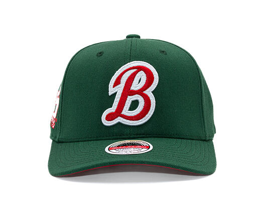 Kšiltovka Mitchell & Ness  - NBA First Letter Classic Red - Chicago Bulls - Dark Green
