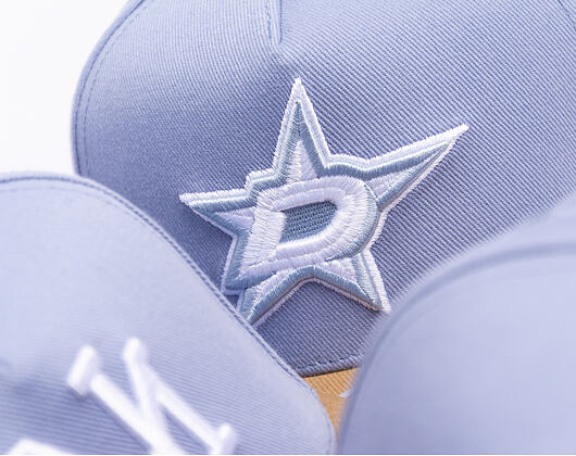 Kšiltovka Mitchell & Ness  - NHL Frosted Peak - Pro Pinch Snapback - Dallas Stars - Blue/Brown