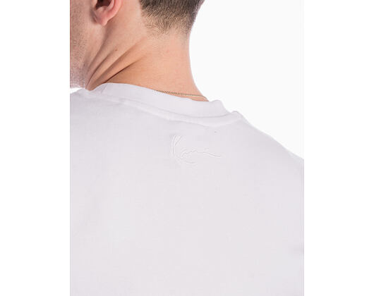Triko Karl Kani - Signature Essential Fitted T-Shirt - White