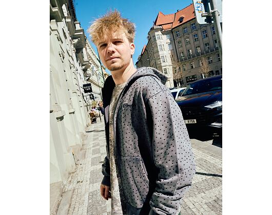 Mikina Rip N Dip - Ripngems Zip Up Hoodie (Charcoal Wash)