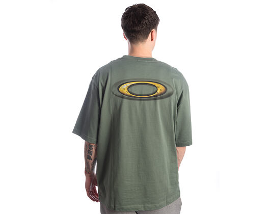 Triko Oakley - Heritage F&B Ellipse Ss Tee - Aviator Green