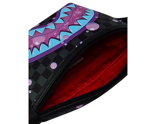 Ledvinka Sprayground - Purple Slime Takeover Savvy Crossbody