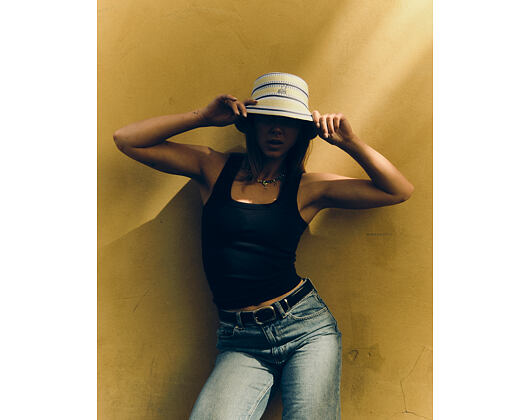 Klobouk Kangol - Tropic Resort Stripe Lahinch - Butter Chiffon Multi