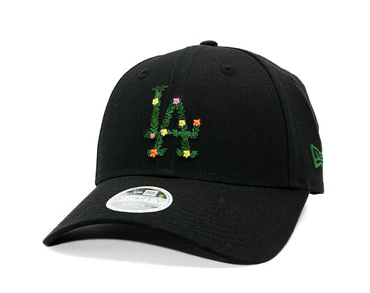 Dámská Kšiltovka New Era - MLB Floral Infill 9FORTY - LA Dodgers - Black