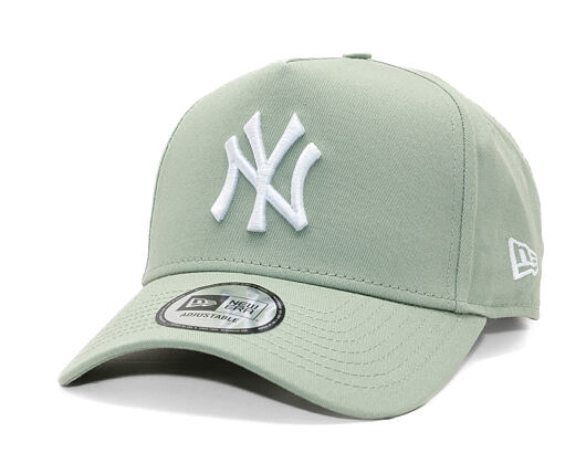 Kšiltovka New Era - MLB Essential 9FORTY A-Frame - NY Yankees - Pastel Green / White