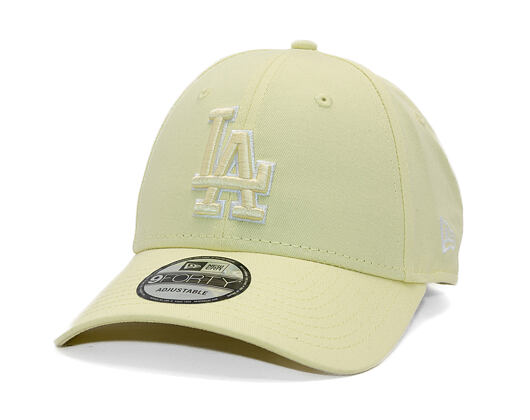 Kšiltovka New Era - MLB Team Outline 9FORTY - LA Dodgers - Yellow / White