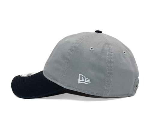Kšiltovka New Era - MLB Mini Logo Washed Contrast 9TWENTY - LA Dodgers - Grey / Navy