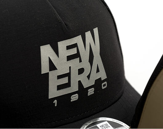 Kšiltovka New Era - Branded Reflective 9FORTY M-CROWN A-Frame Trucker - Black
