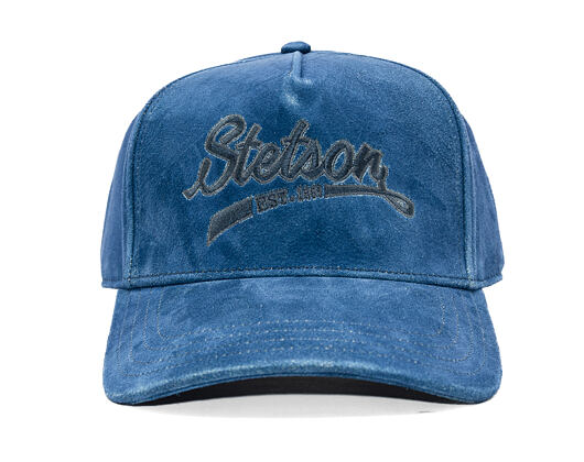Kšiltovka Stetson - Trucker Cap - Denim Leather - 2