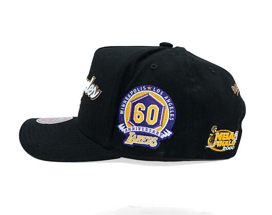 Kšiltovka Mitchell & Ness - NBA - La Script 2.0 - Los Angeles Lakers - Black/Green