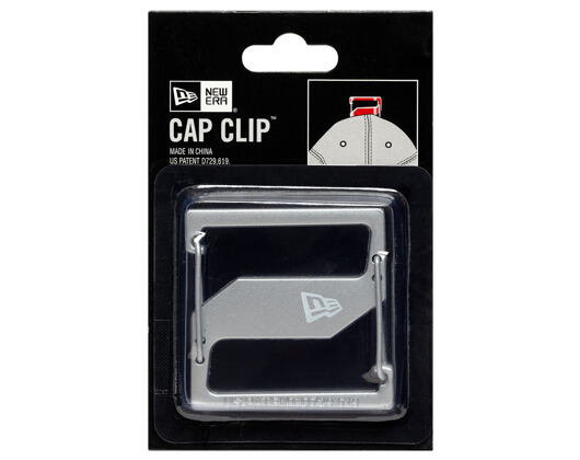 Karabina New Era - Branded Cap to Bag/Belt Clip - Silver