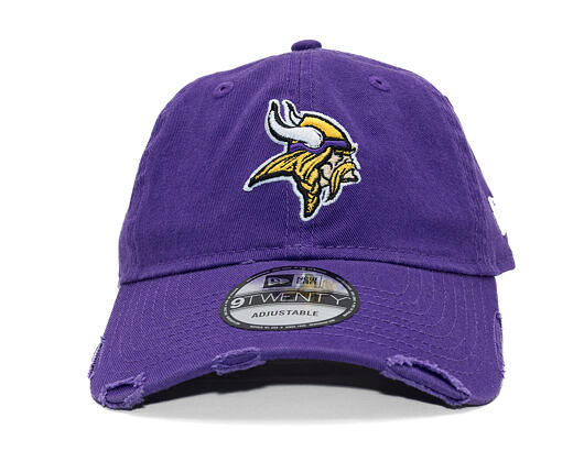 Kšiltovka New Era - NFL Wash & Distressed 9TWENTY - Minnesota Vikings - Purple