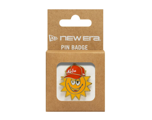 Připínáček New Era - Branded Cap Pin Sunny - Yellow / Silver